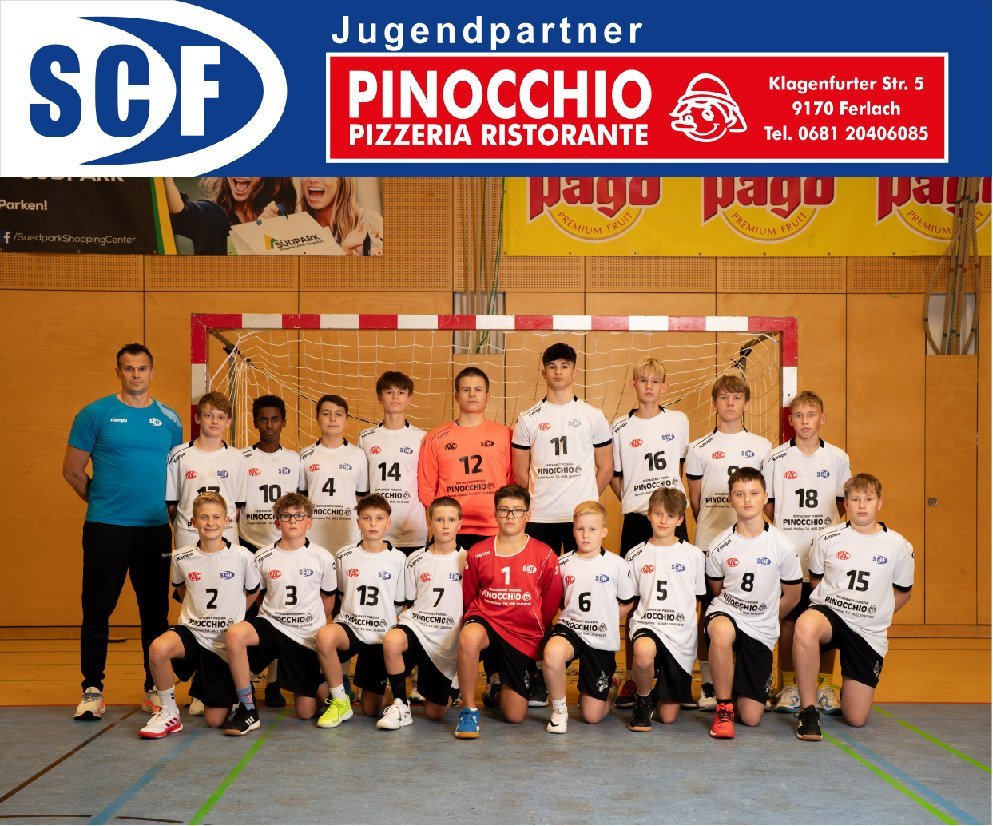 Teamfoto U14 Pinnoccio